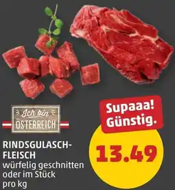 PENNY Rindsgulasch- fleisch Angebot