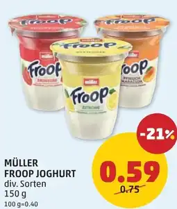 PENNY Müller froop joghurt Angebot