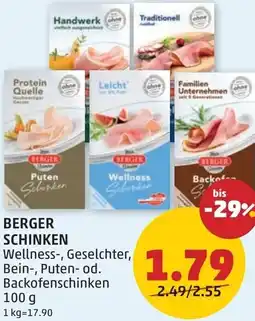 PENNY Berger schinken Angebot
