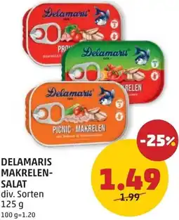 PENNY Delamaris makrelen- salat Angebot