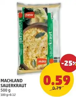 PENNY Machland sauerkraut Angebot