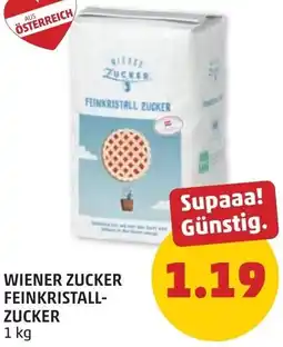 PENNY Wiener zucker feinkristall- zucker Angebot