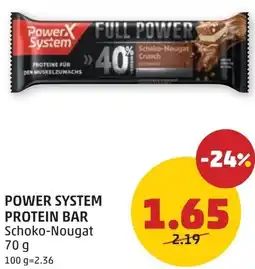 PENNY Power system protein bar Angebot