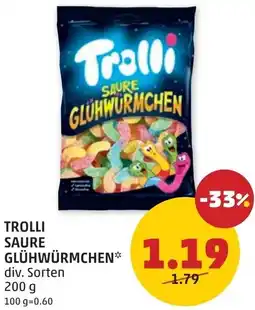 PENNY Trolli saure glühwürmchen Angebot