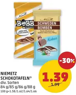 PENNY Niemetz schokotafeln Angebot