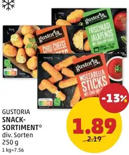 PENNY Gustoria snack- sortiment Angebot