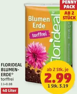 PENNY Florideal blumen- erde Angebot