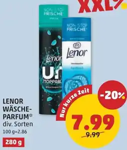 PENNY Lenor wäsche- parfum Angebot