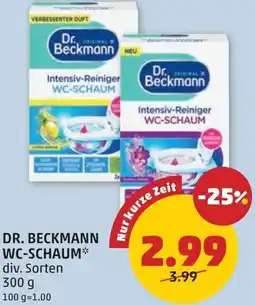 PENNY Dr. beckmann wc-schaum Angebot