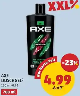 PENNY Axe duschgel Angebot