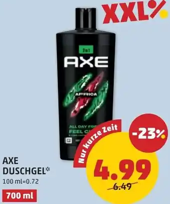 PENNY Axe duschgel Angebot