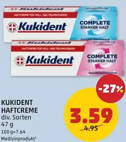 PENNY Kukident haftcreme Angebot
