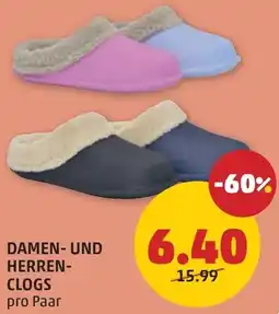 PENNY Damen und herren clogs Angebot