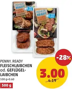 PENNY Penny. ready fleischlaibchen od. geflügel- laibchen Angebot
