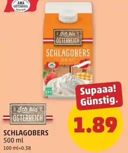 PENNY Schlagobers Angebot