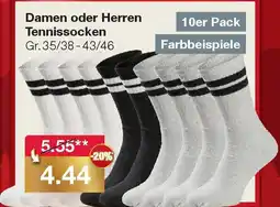 Woolworth Damen oder Herren Tennissocken Angebot