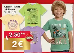 Woolworth Kinder T-Shirt mit Druck Angebot