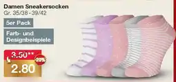 Woolworth Damen Sneakersocken Angebot