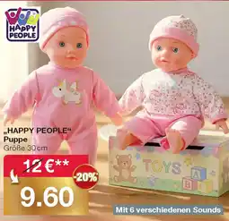 Woolworth Happy people puppe Angebot