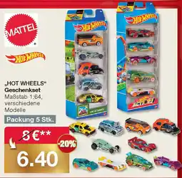 Woolworth Hot wheels geschenkset Angebot