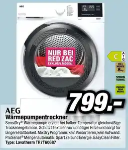 Red Zac AEG Wärmepumpentrockner Angebot