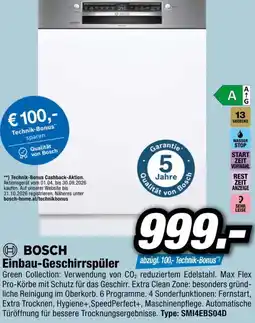 Red Zac Bosch einbau-geschirrspüler Angebot