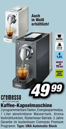 Red Zac Cremesso Kaffee-Kapselmaschine Angebot