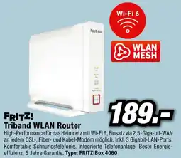 Red Zac Fritz triband wlan router Angebot