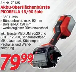 Zgonc Akku-Oberflächenbürste PICOBELLA 18/90 Solo Angebot
