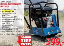 Zgonc Benzin-Rüttelplatte HP1200S Angebot
