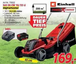 Zgonc Set GE-CM 18/33 Li Highwheeler Angebot