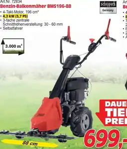 Zgonc Benzin-Balkenmäher BMS196-88 Angebot
