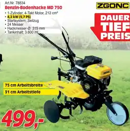 Zgonc Benzin-Bodenhacke MD 750 Angebot