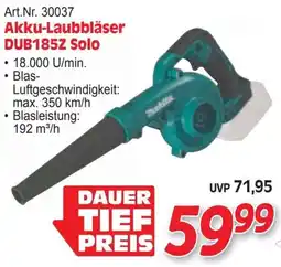 Zgonc Art.Nr. 30037 Akku-Laubbläser DUB185Z Solo Angebot