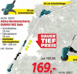 Zgonc Art.Nr. 32537 Akku-Heckenschere DUN461WZ Solo Angebot
