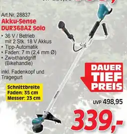 Zgonc Art.Nr. 28837 Akku-Sense DUR368AZ Solo Angebot