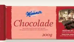 MPreis Manner Haushaltsschokolade Angebot