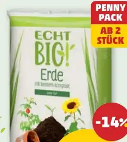 PENNY Echt Bio Bio-Erde Angebot