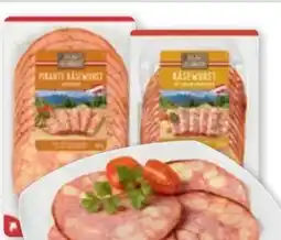 PENNY Ich bin Österreich Pikante Käsewurst Angebot