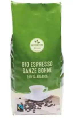 Transgourmet Natürlich für uns Bio Kaffee Bohnen Angebot