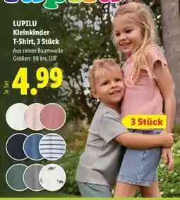 Lidl LUPILU Kleinkinder T-Shirt, 3 Stück Angebot