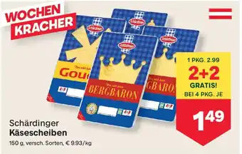 MPreis Schärdinger Käsescheiben Angebot