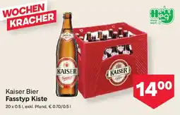 MPreis Kaiser Bier Fasstyp Kiste Angebot