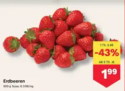 MPreis Erdbeeren Angebot