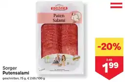 MPreis Sorger Putensalami Angebot