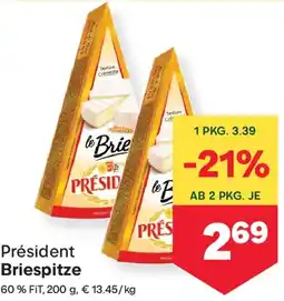 MPreis Président Briespitze Angebot