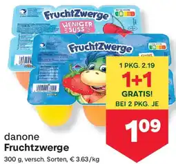 MPreis Danone fruchtzwerge Angebot