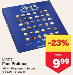 MPreis Lindt Mini Pralinés Angebot