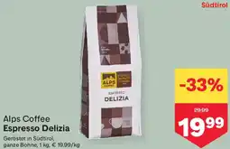 MPreis Alps Coffee Espresso Delizia Angebot