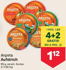 MPreis Argeta Aufstrich Angebot